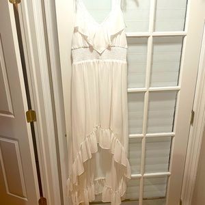 White long summer dress
